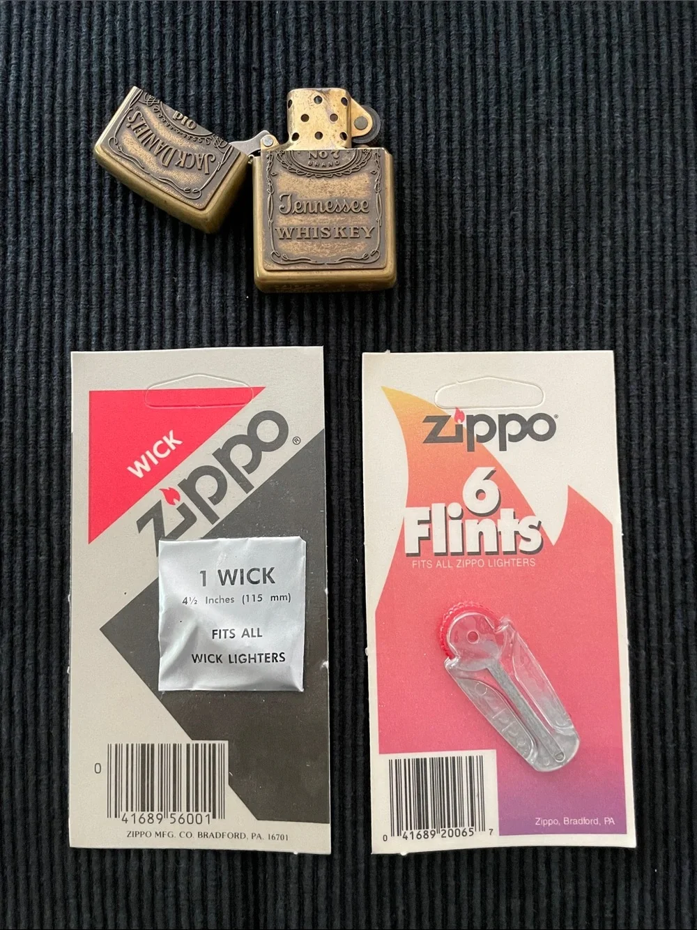 Jack Daniels lettering carry